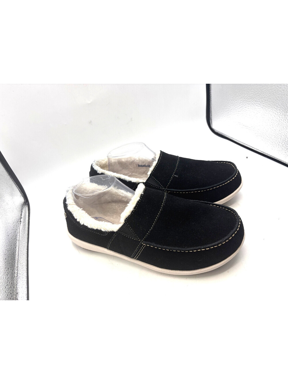 Spenco Women's Fiesta Cozy Slipper Black Size 10 D